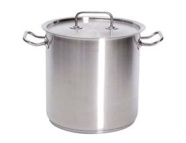 Utility Tank with Lid, 304 Stainless Steel, 26 L; Each