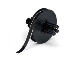 B30 Series Low-Halide Polyester Labels 0.5 in W x 100 ft L Black