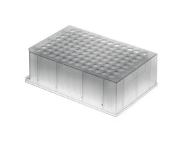 Deep Well Plate, 1.2 mL, raised rim, PP, round bottom; 32/cs