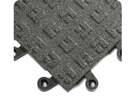 MAT ERGOD SOLID 18X18CASEIN BK