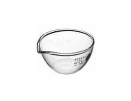 Brand 3180 Evaporating Dish, 80 mm OD x 45 mm H; 140 mL, 6/Cs