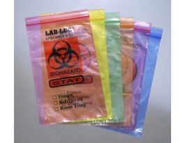 BAG SPECIMEN PINK BHZ 12X15 ZIP