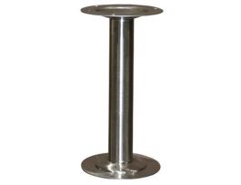 16.25H STAINLESS STEEL LKR BENCH PED