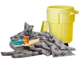 ALLWIK® 55-Gallon Drum Spill Control Kit - Universal Application, Wheeled