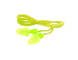 3M™ Tri-Flange™ Earplugs P3001, Cloth, Corded, 400 Pair/Case