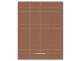LABEL 1.77X0.79IN CRYO LASER SHEET BR