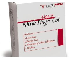 FINGER COT NITRILE PRE-ROLLED (4404S)