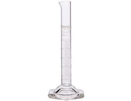 Graduated Cylinder, Glass, Hexagonal Base, 5 mL, 2/pk