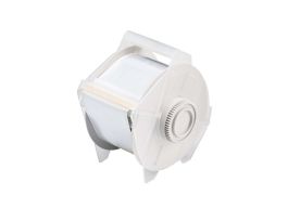 GlobalMark Metallized Polyester Labels 2.25 in W x 100 ft L Silver