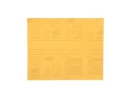 3M™ Gold Abrasive Sheet, 02545, P180 grade, 9 in x 11 in, 50 sheets per pack, 5 packs per case