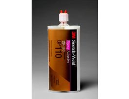 3M™ Scotch-Weld™ Epoxy Adhesive DP110, Translucent, 200 mL Duo-Pak, 12/Case