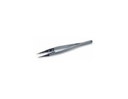 Carbofib Tweezers 5" long ultra-fine tapered tip, 0.5mm/0.020 wide