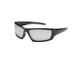 Sunburst, Slv Mir Plus, AS/AR, Blk Frm, Rubber Pads & Temple Tips