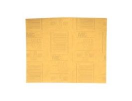 3M™ Gold Abrasive Sheet, 02537, P600 grade, 9 in x 11 in, 50 sheets per pack, 5 packs per case