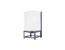 Conical-Bottom Tank System, LDPE, 55 gallon