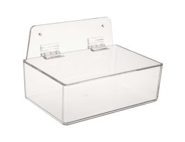 Clear Acrylic Dispenser Tray with Lid