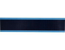 NEMA Wire Marker Perm Adhesive Vinyl 0.75in H x 0.25in W Dark Blue PK/25 Crds