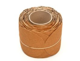 3M™ Stikit™ Paper Disc Roll 363I, 60 F-weight, 5 in x NH, Die 500X, 100 Discs/Roll, 4 Rolls/Case