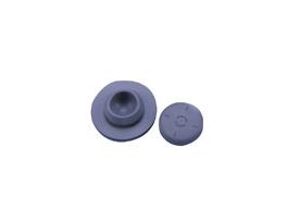 Stopper, 20mm, Straight Plug, Ultra Pure, Gray Butyl, 1000/CS