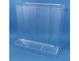 X-LGE 3 COMPRTMNT DISP W/TRAY & LID