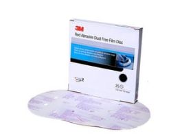 3M™ Hookit™ Red Finishing Film Abrasive Disc 260L, 01134, 6 in, Dust Free, P1200, 25 discs per carton, 4 cartons per case