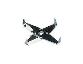 Star-Shaped 301 SS Blade for the Heavy-Duty Analytical Mill