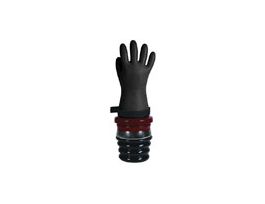 Insulated Glove, Class 0, Black, 11" length, size 9