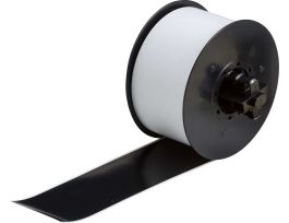 All Weather Permanent Adhesive Vinyl Label Tape for MiniMark Printer - 2.25" Black
