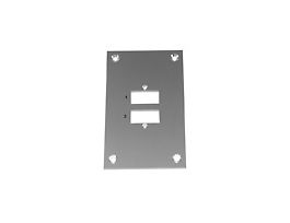 Thermocouple Mounting Panel, Vertical, Standard Connectors; 2 Circuits