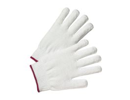 West Chester, 13 Gauge White Nylon String Knit Glove