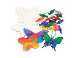 BUTTERFLY ORNAMENTS KIT 75/PKG PK