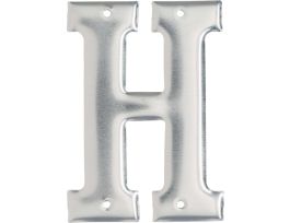 1600 Series Permanent Aluminum Embossed Number and Letter Labels 3 in H 10/PK