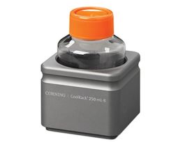 Cooling Block, 1 x 250 mL Easy-Grip Storage Bottle; Gray