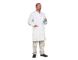 Fluid-Resistant Antistatic Lab Coat, X-Large