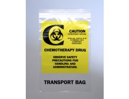 BAG CHEMO TRANSFER ZIP 4MIL 9X12