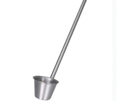 Pore-free sampling scoop with rod, SS, 115 cm; 1000 mL