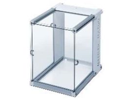 Flexible Glass Draft Shield with Sliding Door for WXS and WXT Modules