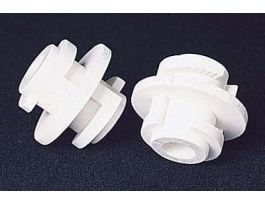 Tubing Coupling Adapter, 10/Pk, White