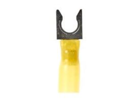 3M™ Scotchlok™ Locking Fork Heatshrink, 25/bottle, MH10-14FLX, spring-like tongue firmly fits around the stud, 125/Case