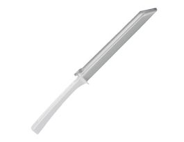 Disposable Sampling Spatula with Cover PS, FDA Compliant, White, Sterile; 150 mm