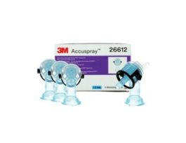 3M™ Accuspray™ Atomizing Head Refill Pack for 3M™ PPS™ Series 2.0, 26612, Blue, 1.2 mm, 4 nozzles per pack, 6 packs per case