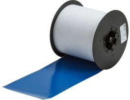 All Weather Permanent Adhesive Vinyl Label Tape for MiniMark Printer - 4" Blue