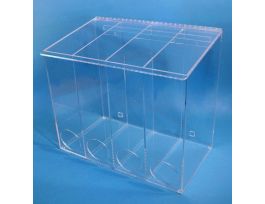 DISPENSER 4 SLOT-LID ACRYLIC
