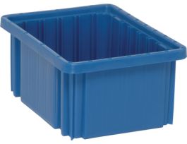 BLUE DIVIDER GRID BOX 10.87INX8.25INX5IN