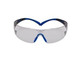 3M™ SecureFit™ Safety Glasses SF407SGAF-BLU, Blue/Gray, I/O Gray Scotchgard™ Anti-fog Lens, 20 EA/Case