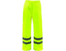 Boss® ANSI Class E Heavy Duty Waterproof Breathable Pants, Yellow, 2X