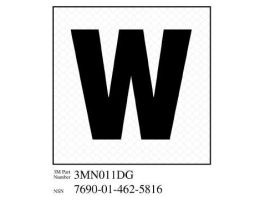 3M™ Diamond Grade™ Damage Control Sign 3MN011DG, "William", 3 in x 3 in, 10/Package