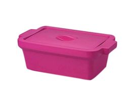EVA-Foam Ice Pan with Lid, Pink, 4 L; 1/Each