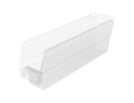 BIN SHELF BIN 11-5/8 X 2-3/4 X 4 CLEAR