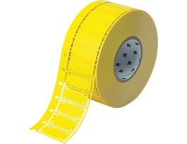 Cable Marking Tags 0.8 in H x 2.2 in W Yellow 2500/RL